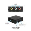 Answer HDMI connection terminal connector R for AV connection terminal [720p/1080p video switching/No driver required/Easy connection] ANS-H149