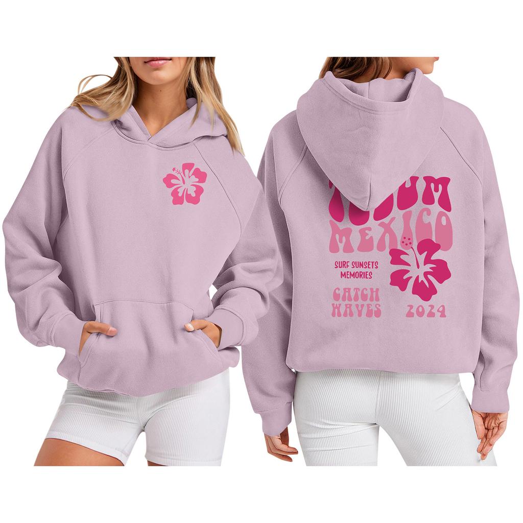 Женская толстовка с цветными блоками, повседневная удобная свободная легкая женская толстовка с длинным рукавом и круглым вырезом