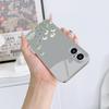 Чехол для телефона N204 Peony для iPhone 16 15 Pro Max 8 Plus Samsung S24 S23 Ultra A54 A35 Xiaomi Redmi Note 13 12 Pro с покрытием из закаленного стекла