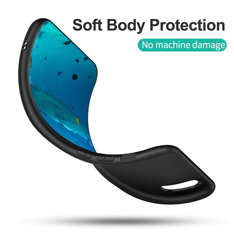 Black Tpu Case For Vivo Y16 Y02S Y22S Y22 Y77 V25 V25E Back Cover Animal Manta Ray