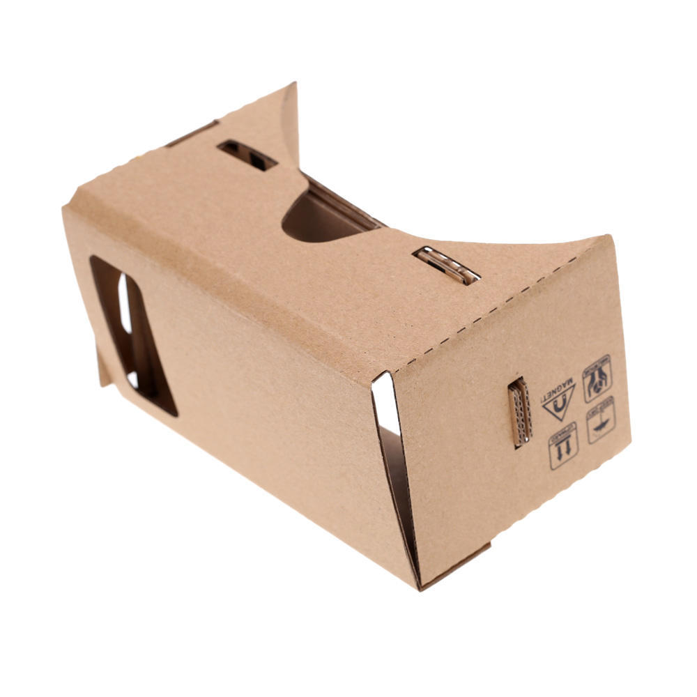 Сделай сам Картонные 3D-очки виртуальной реальности VR для мобильного телефона с NFC-меткой для 5,5-дюймового экрана