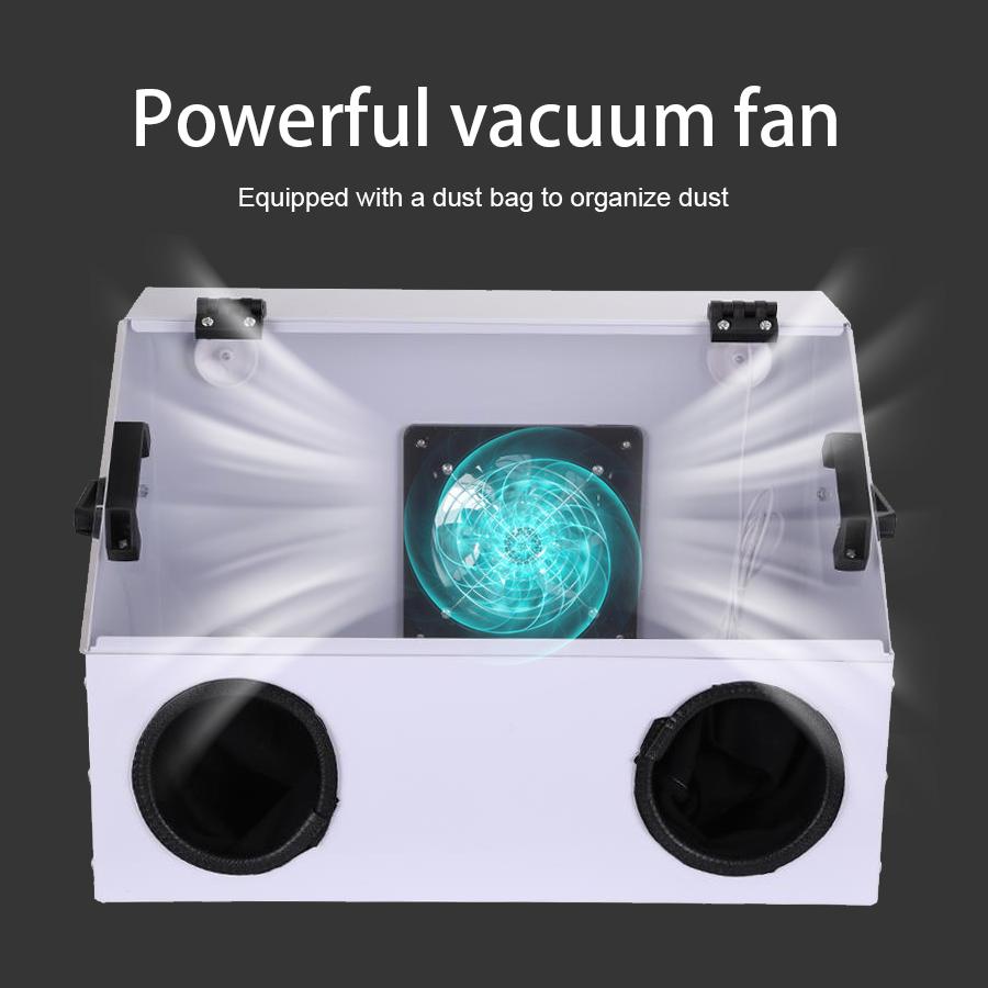 Настольный шлифовальный станок Пылесборник Янтарный Нефрит Резьба Бусины Будды Полировальная машина Электрическая шлифовка Распылительная краска Акриловая пылезащитная крышка