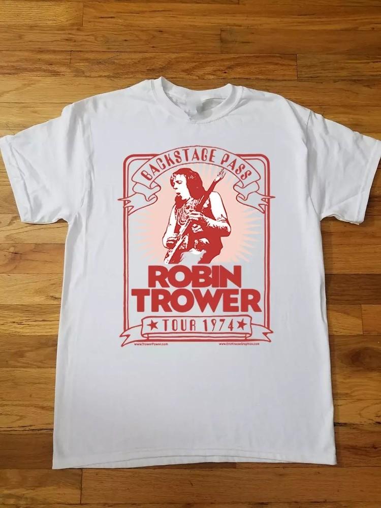 Robin Trower Vintage 2014 Concert Tour T-shirt Cotton Tee S-234XL TU019 Unisex T-Shirt