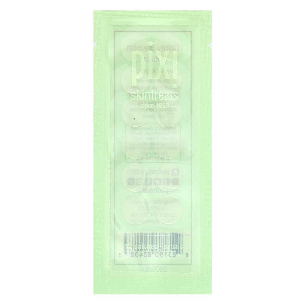 Pixi Beauty Skintreats, Наклейка Clarity Blemish, 24 патча