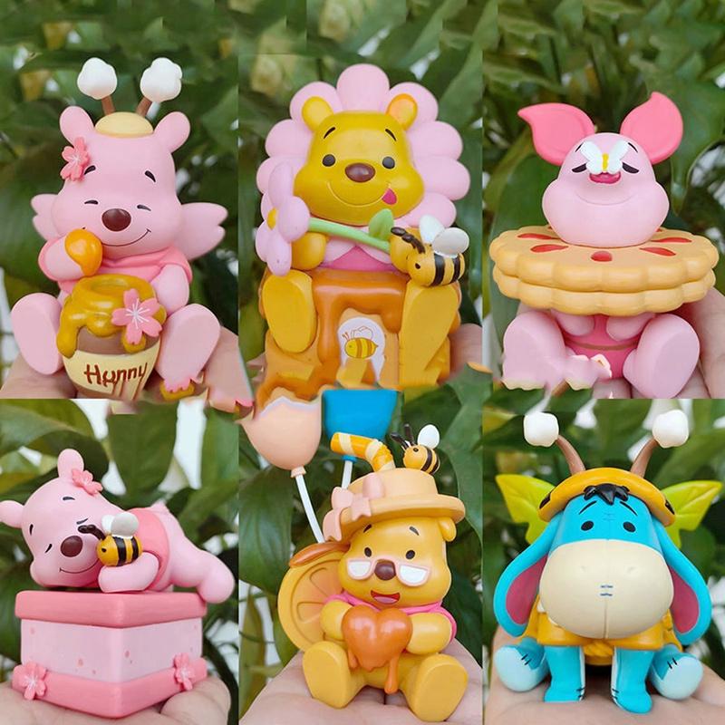 Милые ПВХ мини-фигурки Винни Пуха и его друзей