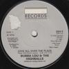7inch Record BUBBA LOU & THE HIGHBALLS - Love All Over The Place / Over You SSH3 Silent Records 1980 UK Soul/Funk Used