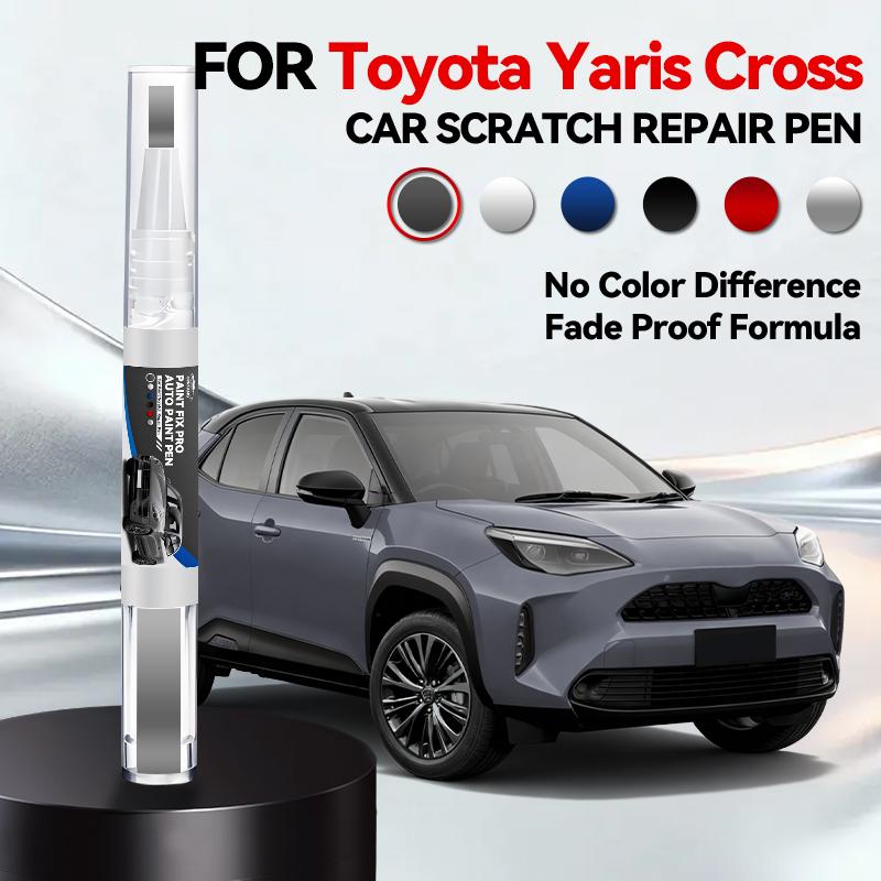 Purpose Vehicle For Toyota Yaris Cross Car Paint Repair Pen Touch Up Scratch Remover DIY Auto Accessories Black White 040 YELLOW