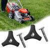 Triangular Handle Knob Screw Nut For Lawn Mower Secure Grip Plastic Design Universal Gardening Tool Accessory