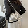2025 Autumn New Niche Design Commuter Women's Bag Fashion Pleated Underarm Bag Versatile Chain Shoulder Bag