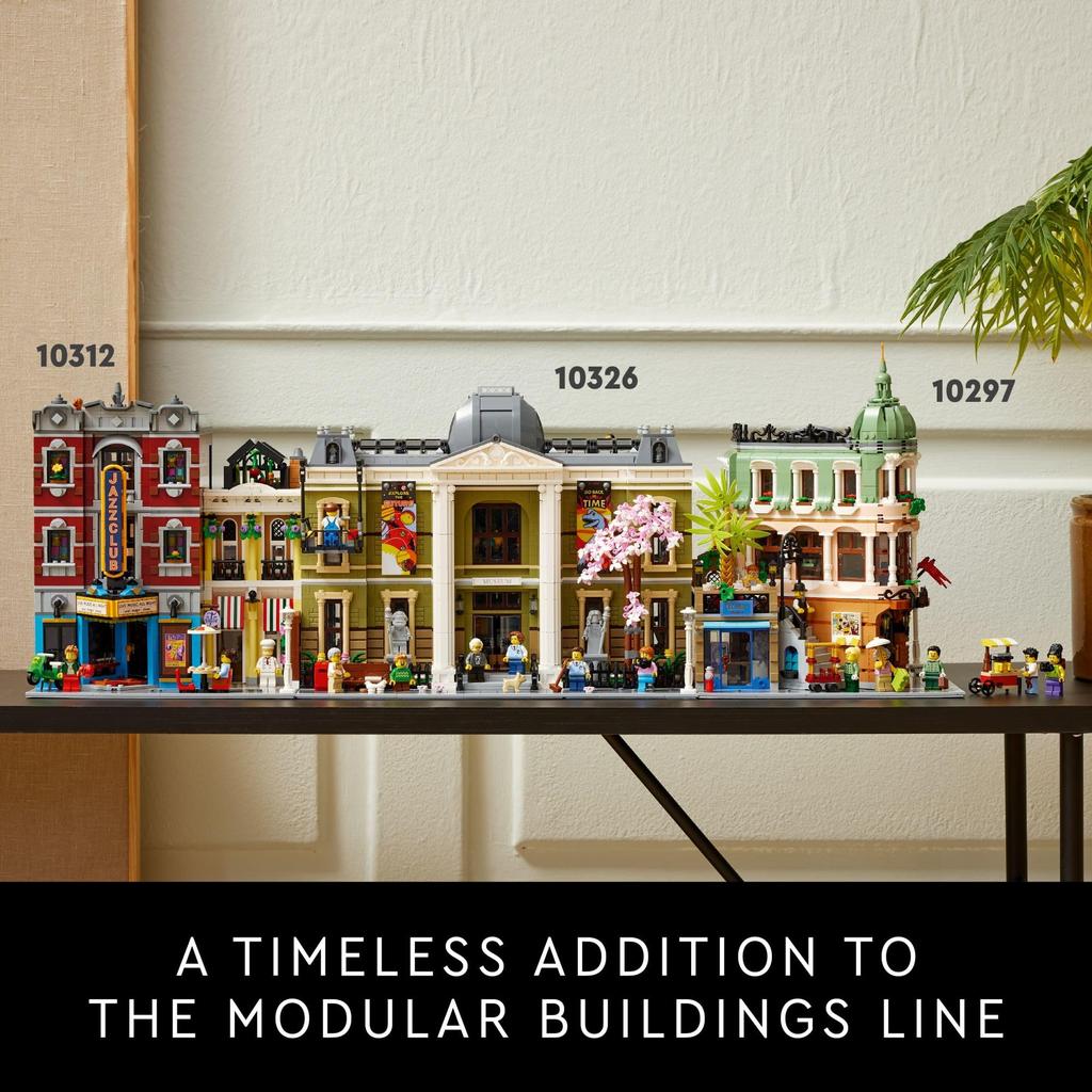 LEGO Icons Natural History Museum Building Kit for Adults Build and Display Gift Idea for and Geology Enthusiasts Add To Modular Building Collection