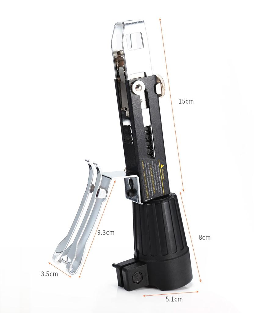 Автоматический адаптер для пистолета для гвоздей с винтовой цепью для электрической дрели, деревообрабатывающего инструмента, аккумуляторной дрели с 50 винтами