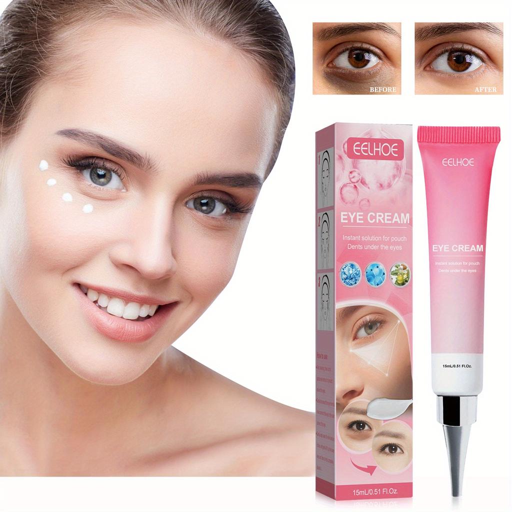 Instant Eye Cream Smooth, Elastic and Wrinkle-free Eye Cream Refreshing and Hydrating Eye Contour Care and Brightening Eye Care