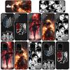 Для iPhone 17 16 15 Xiaomi Poco F7 F8 X7 C85 C75 C71 M8 Redmi Note 14 13 12 11 Pro Max 14C 13C 15C A3 A4 Чехол для телефона Леви Эрен Йегер Атака титанов