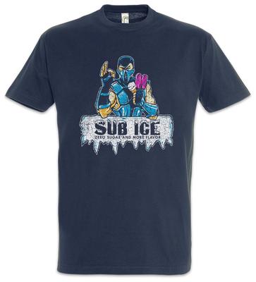 Футболка Sub Ice Mortal Fun Машина для приготовления крема Sub-Zero Kombat Геймер Игровой