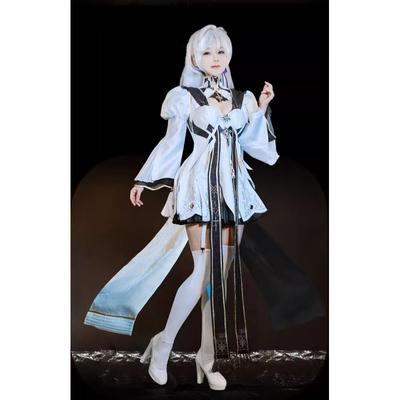 Impact 3 Kallen Косплей Костюм Игра Kallen Kaslana Девственное платье Женский костюм на Хэллоуин