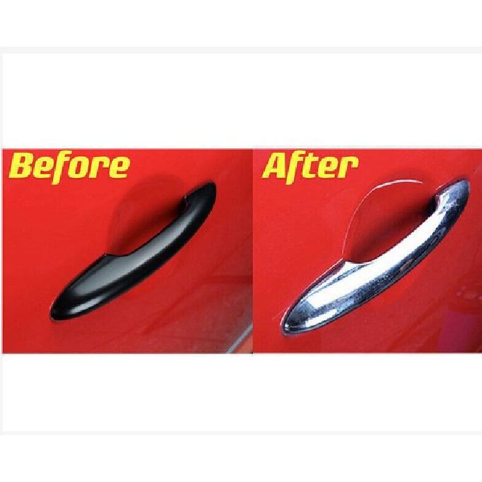 2x Glossy Black Door Side Handle Cover Trim For MINI Cooper F54 F55 F56 F57 F60