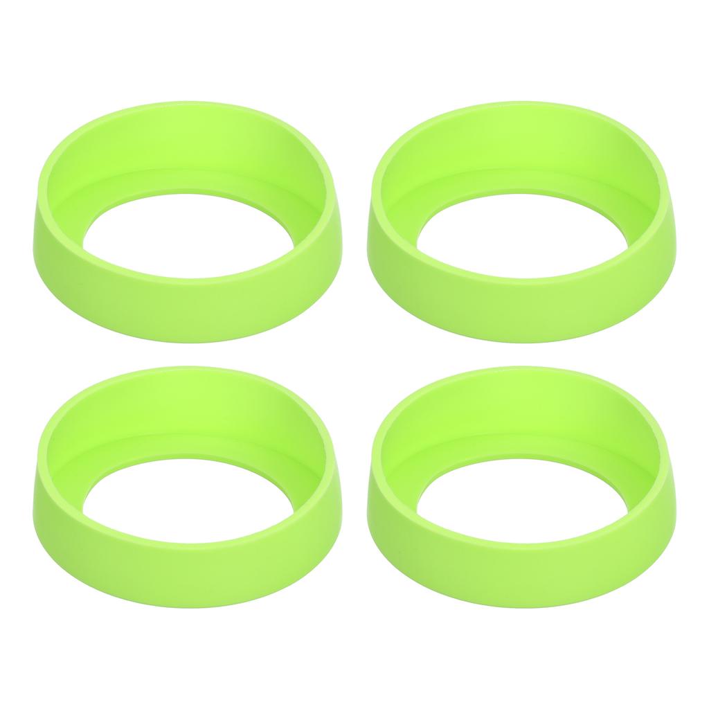65mm Cup Holder Thermos Cup Base Protective Case Covers Pad Accessories  Silicone Cup Bottom Protective Cover Multicolor 4Pcs