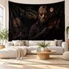 Friday the 13th Jason Voorhees Wall Tapestry Home Decor Hanging Cloth Art Background Tapestry for Bedroom