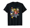 Disney Kingdom Hearts II Main Character Action Panel Logo T-Shirt