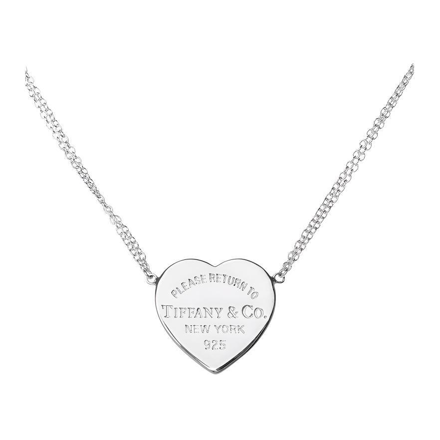TIFFANY & CO. Return To Tiffany Collection 925 Sterling Silver Necklaces Women's 29633452