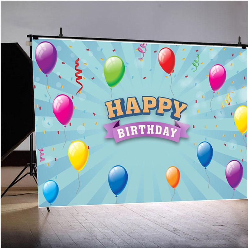 С Днем Рождения Фон Ткань Баннер Фото Реквизит Вечеринка Домашний Декор Стены