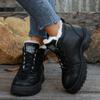 Padded Thickened Cotton Boots Female Fashion Winter Explosion Models Cold Protection Warm Thick Bottom Trend Snow Boots Female