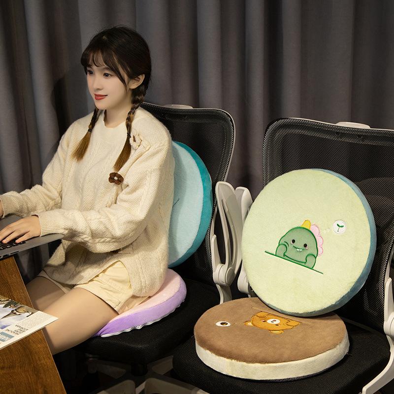 Милая подушка-сиденье в виде пингвина и пчелы, губчатая, подушка для офисного сиденья, татами, футон для спальни девочки, подарок на день рождения