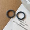 Plastic Acetic Acid Finger Ring Round Korean Style Accessories French Imitation  Rings  Travel