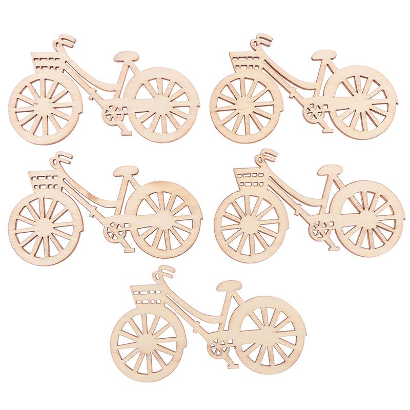 5Pcs 1:12 Dollhouse Miniature Christmas Bike Ornament Bicycle Model Home Decor Toy Doll House Accessories