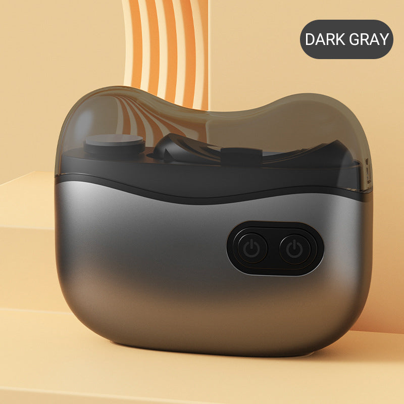 Нетоксичные ножницы для ногтей 2-в-1 и полировщик, автоматические ножницы для ногтей для взрослых, детей, младенцев, с защитой от защемления, электрический триммер для ногтей, маникюрный набор со светом