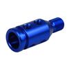 uxcell Shift Knob Gear Shift Knob Adapter Shift Knob Conversion Adapter M12 x 1.25 Universal for Threaded Shifter Blue