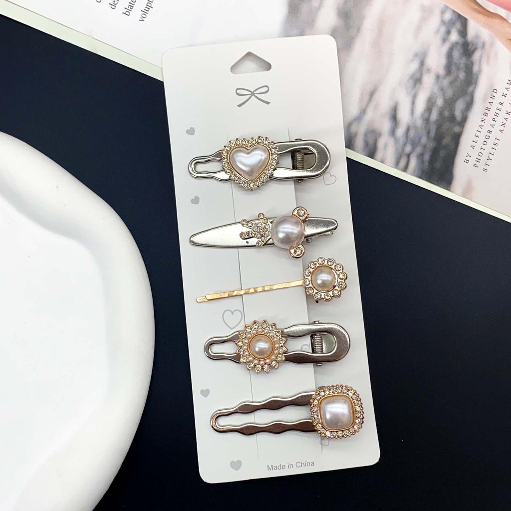 Крутая металлическая шпилька Y2K: Высококачественная горячая девчачья челка с заколкой и головной убор в виде утконоса