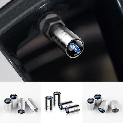 4Pcs Car Styling Wheel Tire Valve Caps Dustproof Cover Accessory For Ford Fiesta Focus 2 Mondeo Mk4 Mustang Ranger Kuga Transit  Zz1