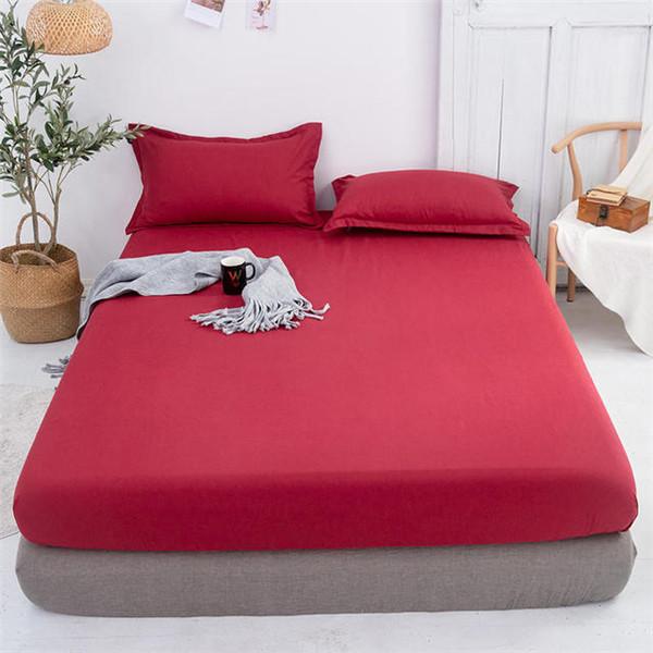 2023 New Super Waterproof Bed Shirt Sheet Bed Mattress Cover Bedspread Becloth Urine Pad Waterproof Bedcover Mattress No Pillowcase