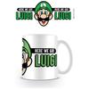 Super Mario Кружка Луиджи "Здесь мы идем"