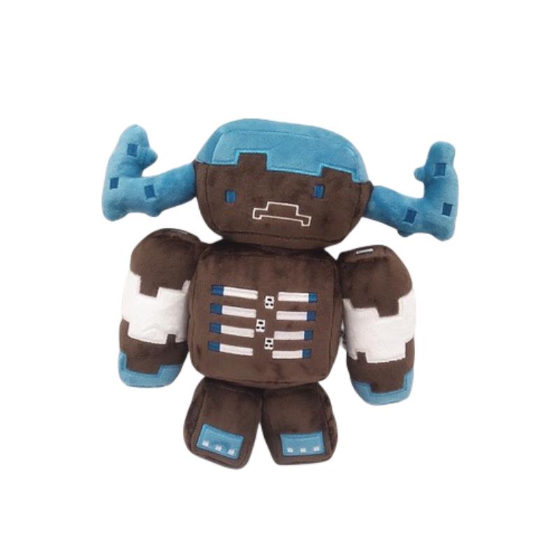 Minecraft Plush Toy Set: Iron Golem, Creeper, Zombie, Fox, Panda