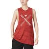 Under Armour Project Rock Letter Print Sports Training Breathable Жилет Мужской Красный 1370488-635