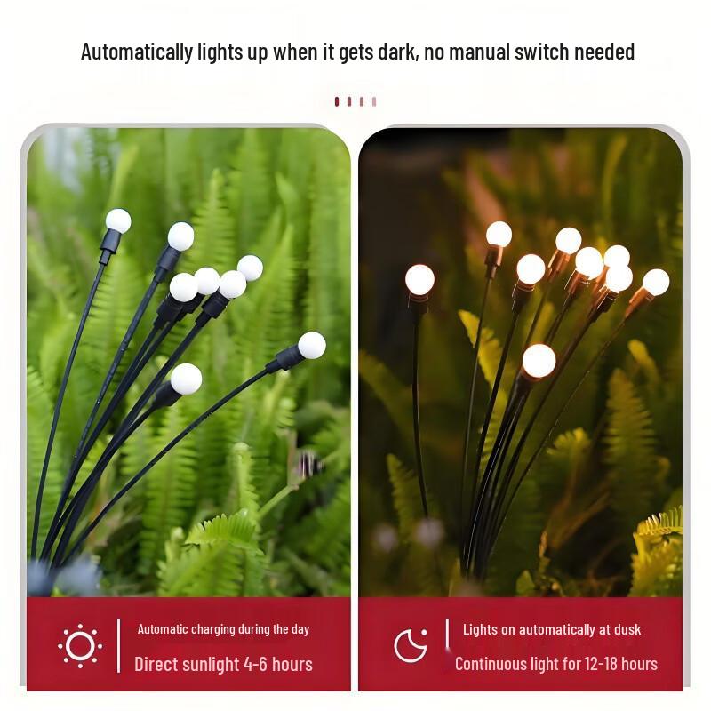 Solar Firefly Garden Lights