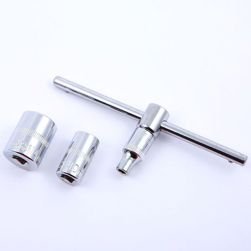 Набор инструментов для ремонта автомобилей и мотоциклов из 46 предметов - Головки, Трещоточный ключ, Шестигранный ключ