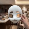 3D Печать Маска Череп Головы Зверя Бобровидные Брови Белая Маска Черепа Животного Форма Лица Девочки Кавайная Пластиковая Маска Своими Руками