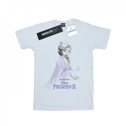 Disney Mens Frozen 2 Elsa Unity Snowflake T-Shirt