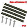 4Pcs Roof Carrier Cover Strip For Vauxhall For Opel For Astra H Roof Rail Cap Replacement Trim Rack INC Bolts Screw Kit