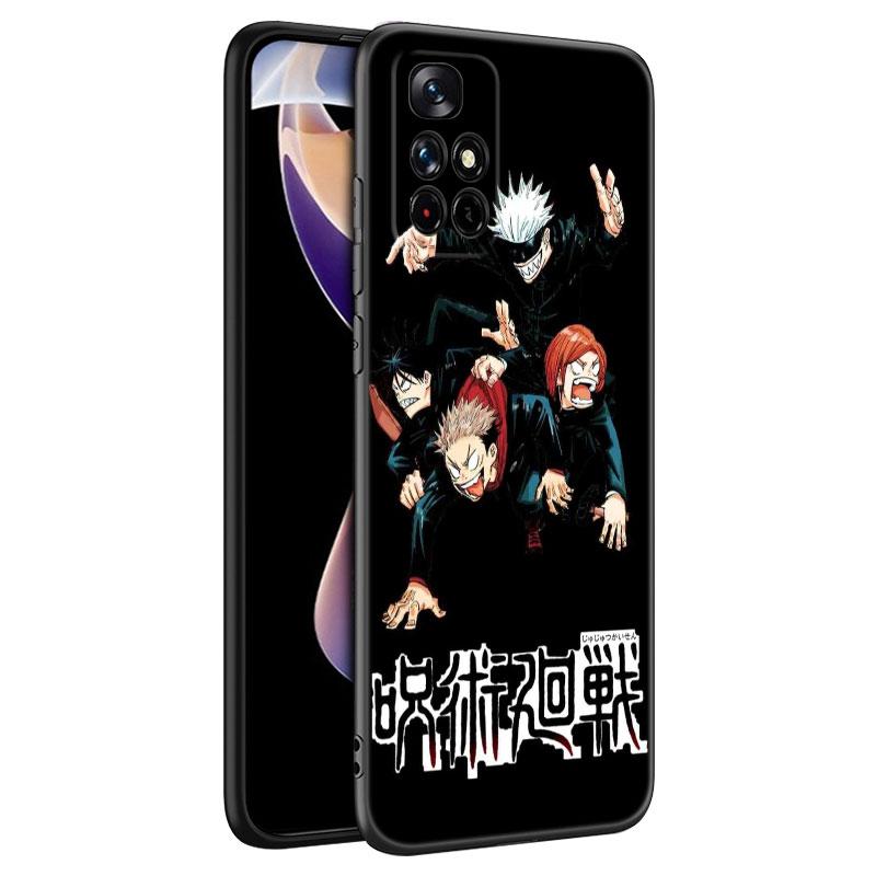 Чехол с аниме Jujutsu Kaisen Ryomensukuna для Xiaomi Redmi Note 7 8 9 10 Lite 11 11E 11T 12 Pro 11S 4G 10T 5G 8T 9S 10S, чехол из ТПУ