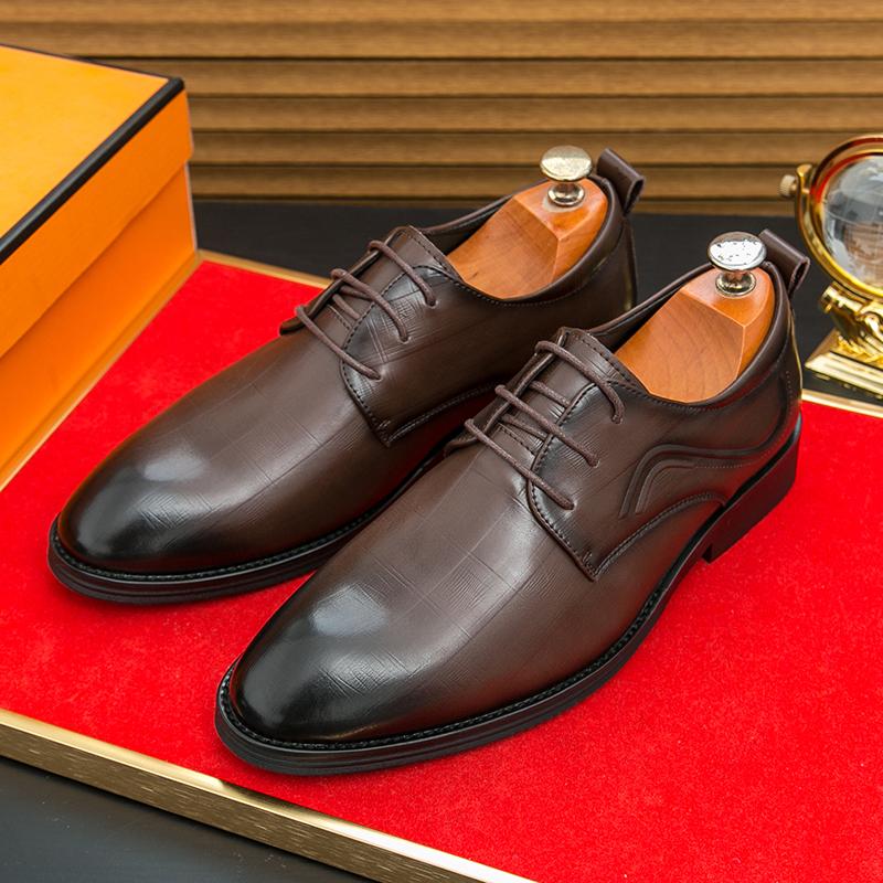 Модная Италия Остроносые Кожаные Туфли Мужские Роскошные Оксфорды Классические Деловые Формальные Офисные Мужские Туфли Boos Платье Мужские Черные Свадебные Туфли