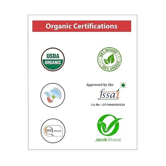 Organic Coriander Seeds Whole 100 Gram | NPOP Certified I Organic Ceritfied