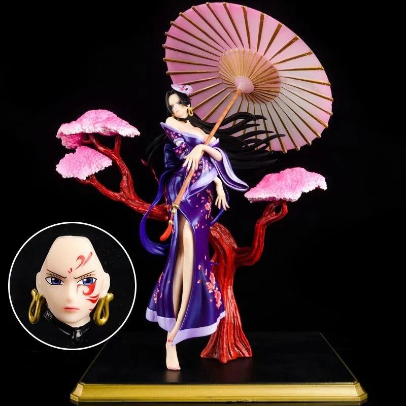 Мультяшная Аниме Фигурка One Piece Боа Хэнкок Статуя Модель Сцена GK Игрушка Кукла Коллекция Украшение Рождественский Подарок