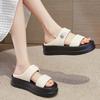 Sandals Summer New Outer Slippers Women's Thick Soles Increase Cloud Casual Versatile Sports Word Cool Slippers