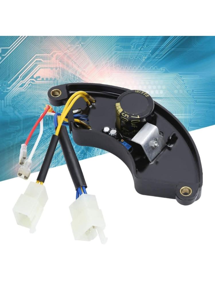 Автоматический регулятор напряжения AVR, трехфазный выпрямитель для генератора 8 кВт 400 В, генератор электронных компонентов