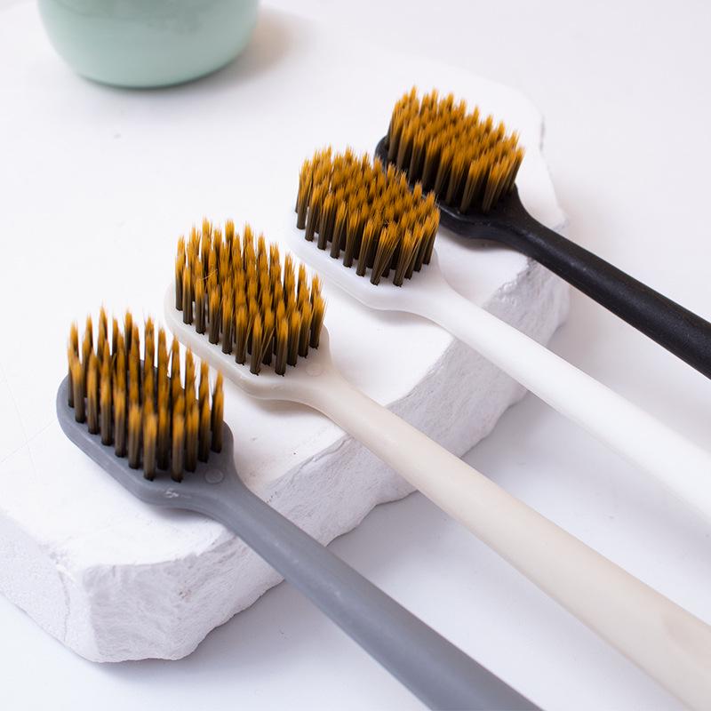 Зубная щетка с широкой головкой и мягкой щетиной для пар — для домашнего и ежедневного использования