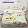 Littlest Pet Shop Pattern Bedding,Quilt Set Quilt Cover Pillowcase Home Birthday Gift(1 * duvet cover + 2 * pillowcase, without core)